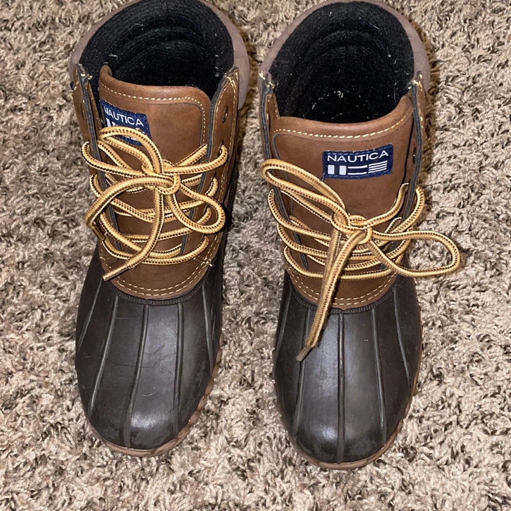 Nautica Boys Duck Rain Boots!